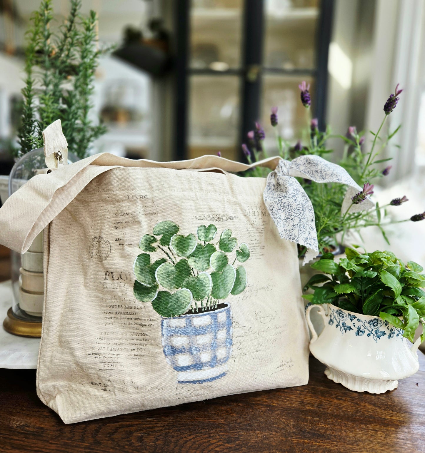 Canvas Market Tote July 9th