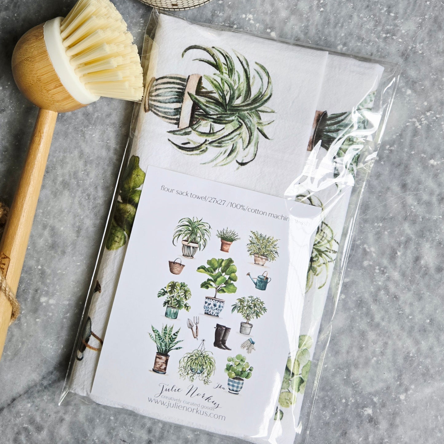 Plant Lady Tea Towel
