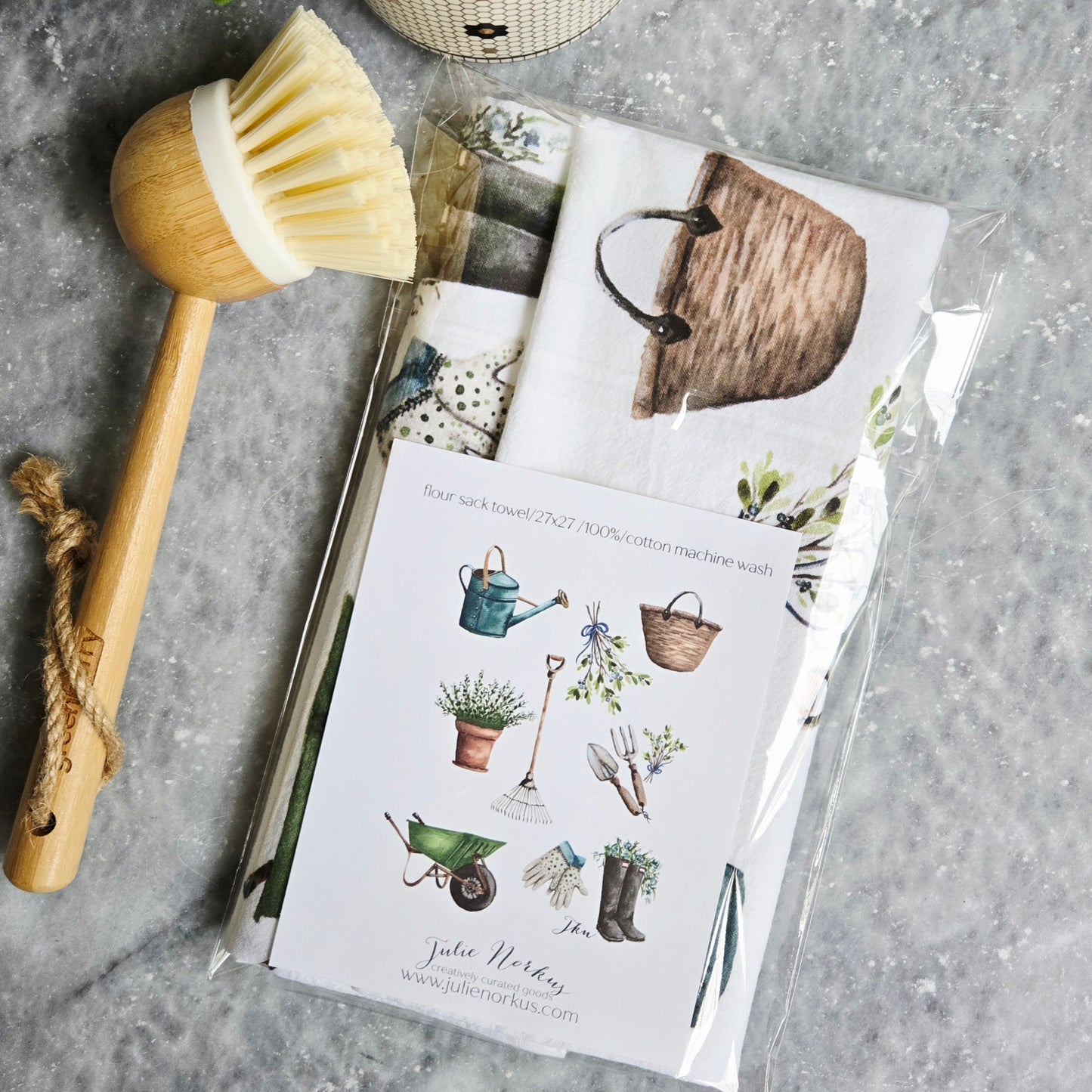 Gardening Tea Towel