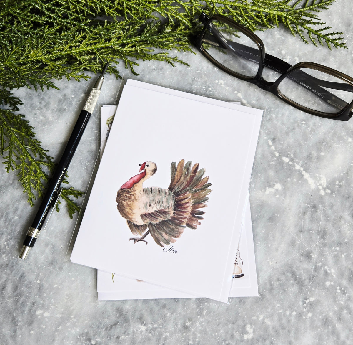 Turkey Note card