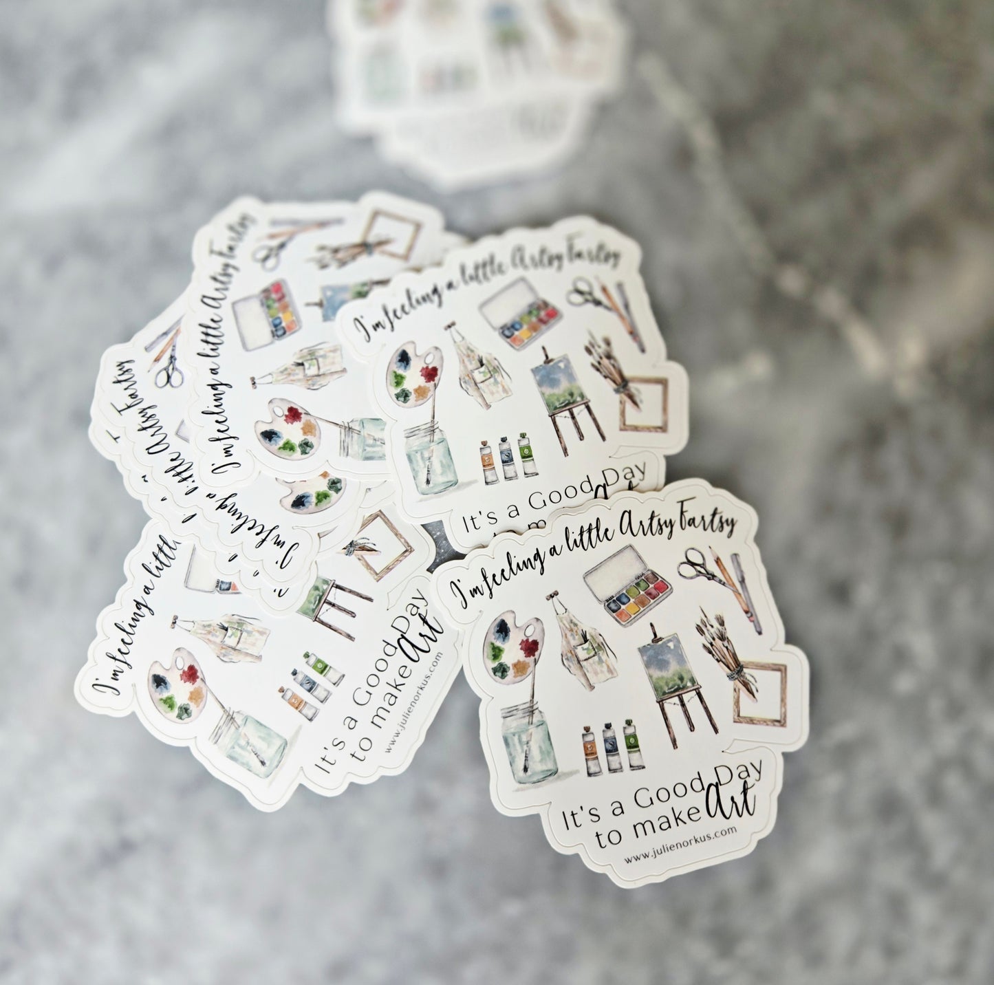 Artsy Fartsy Sticker