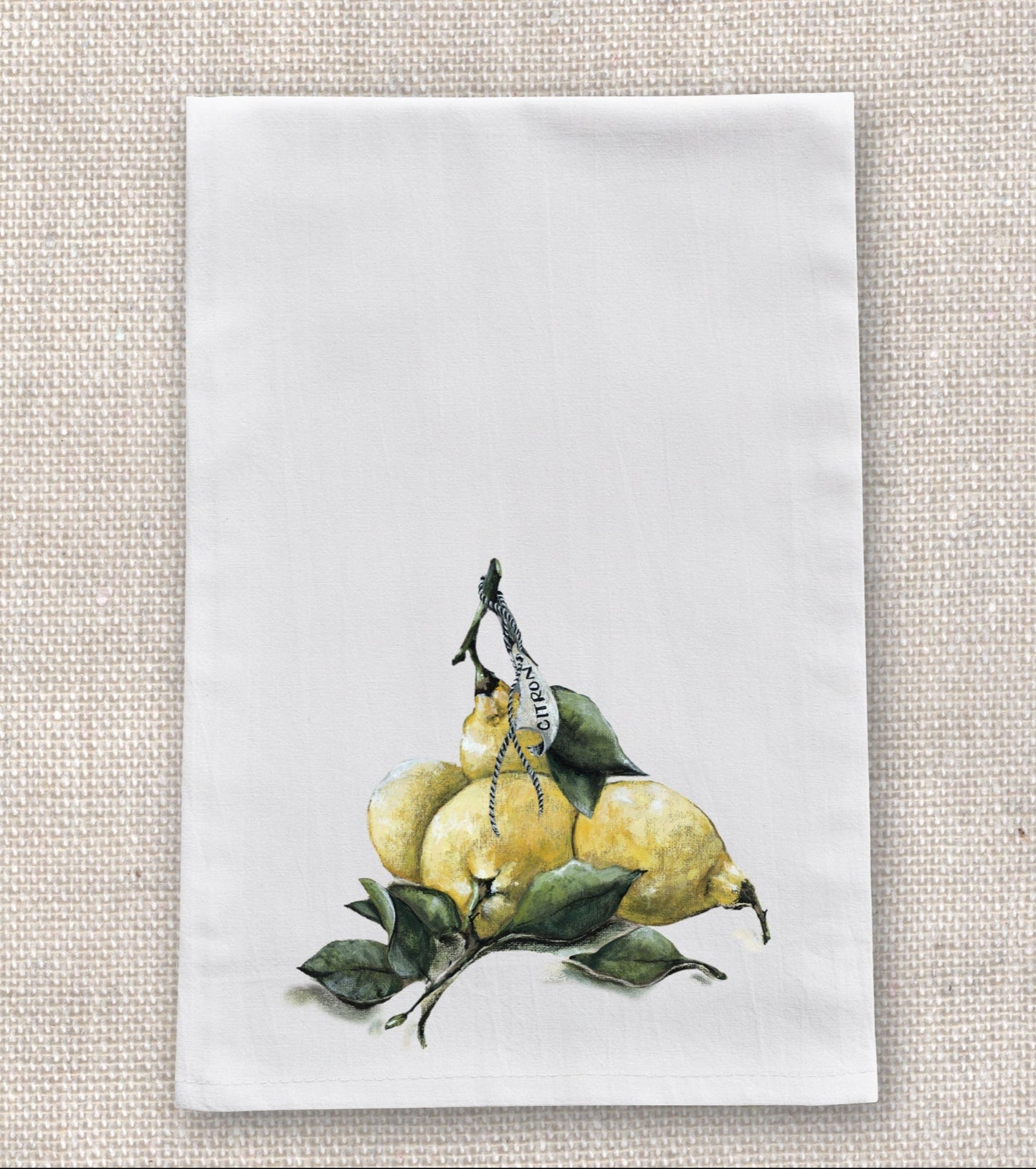 Lemon Bunch Tea Towel