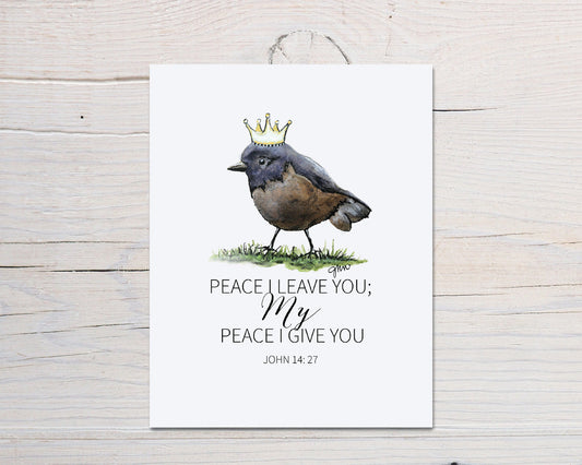 Birdie Prince Message Scripture Card