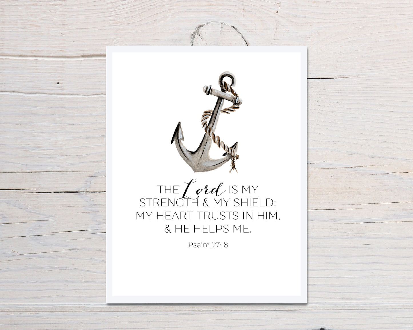 Anchor Scripture Card