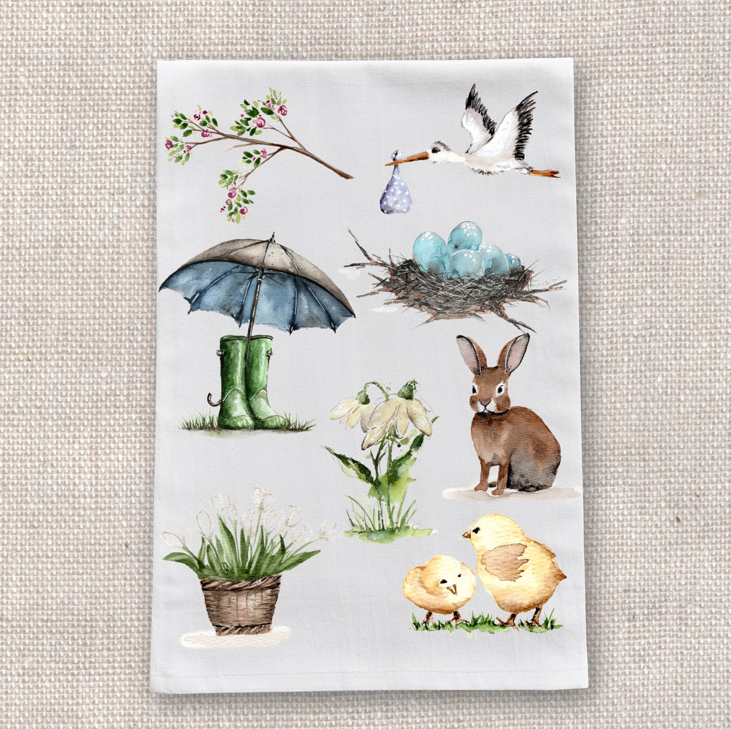 Spring Tea Towel
