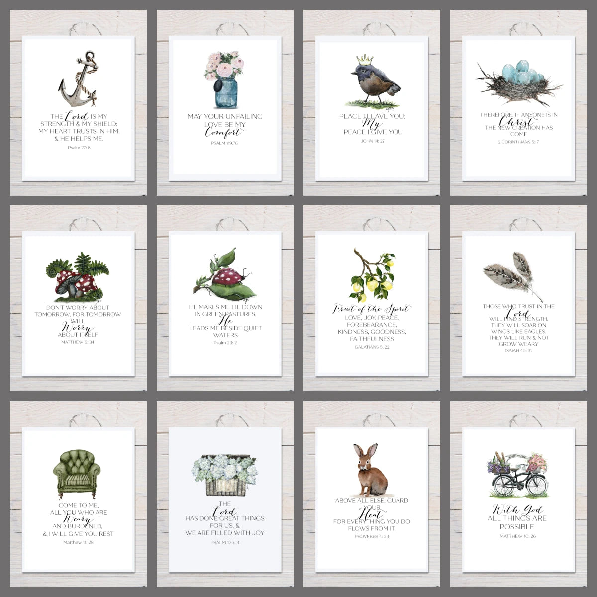 Message Scripture Cards