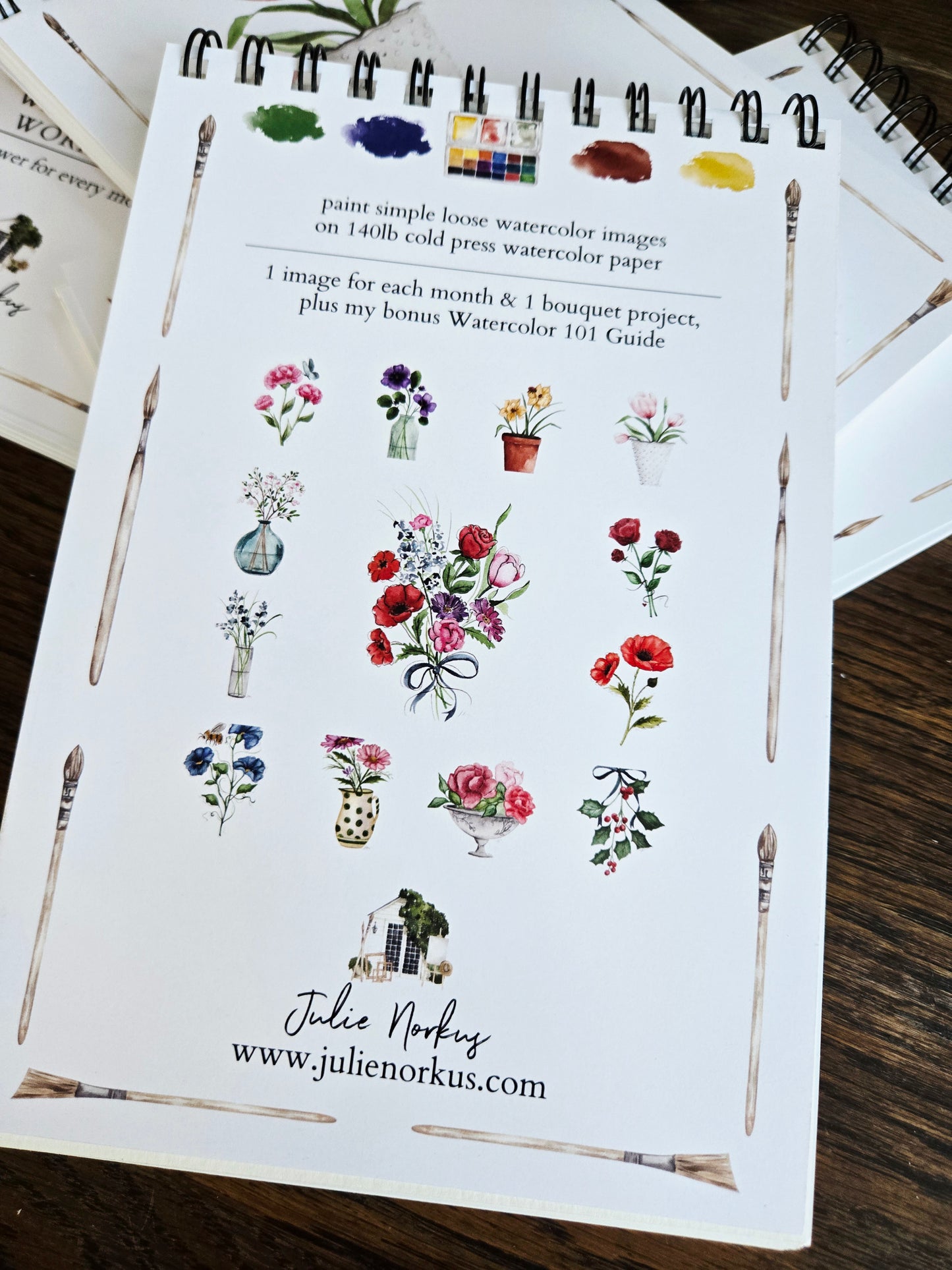 Workbook Birth Month Flowers