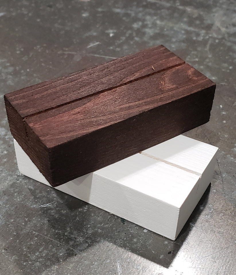 Message Scripture Card Wood Stand