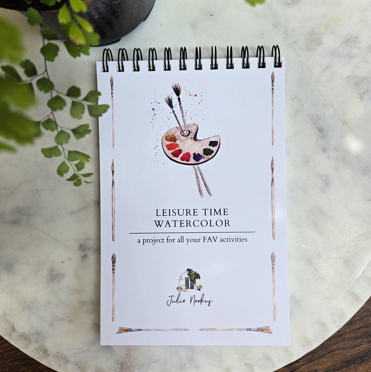 Workbook Leisure Activities Watercolor