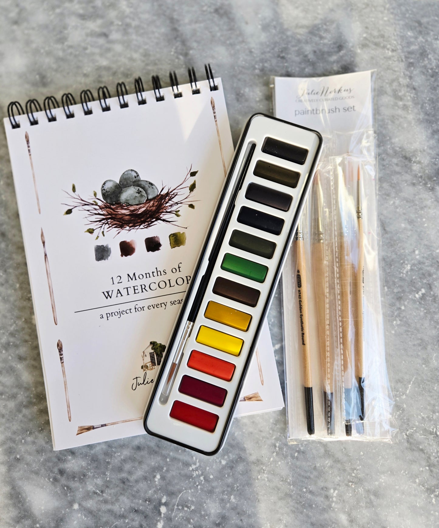 Watercolor Paint Set