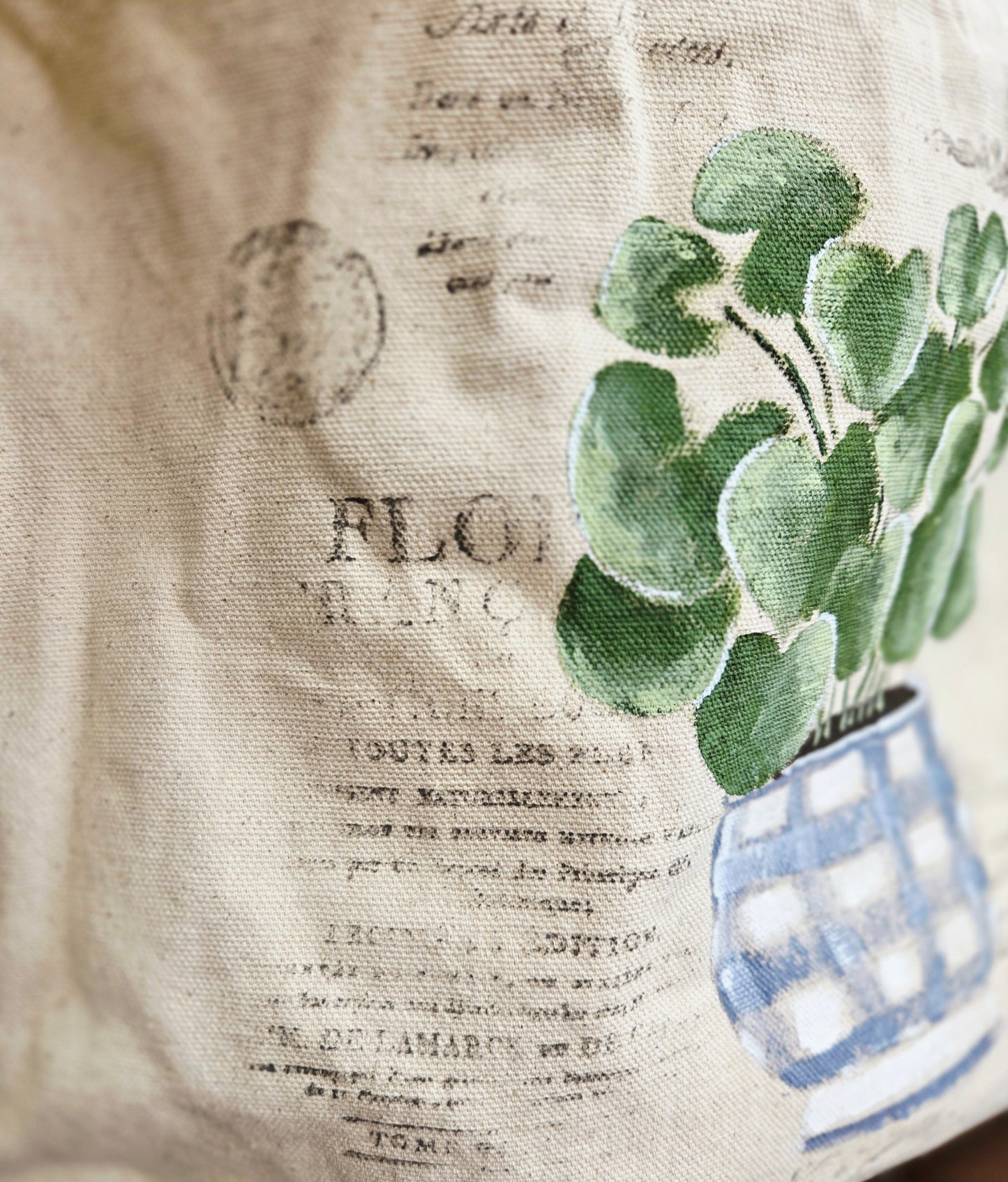 Canvas Market Tote July 9th