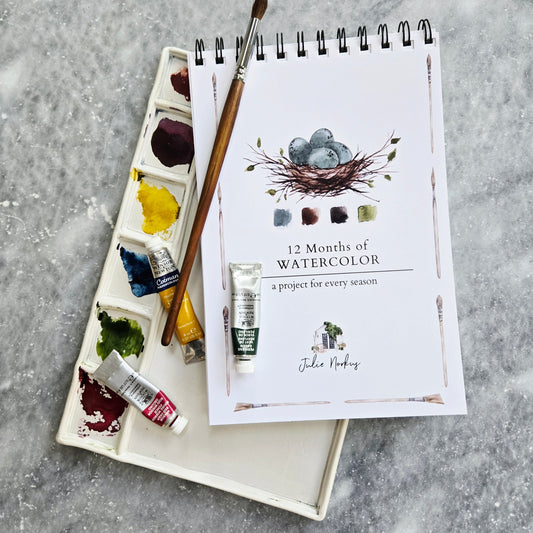 Workbook 12 Months of Watercolor