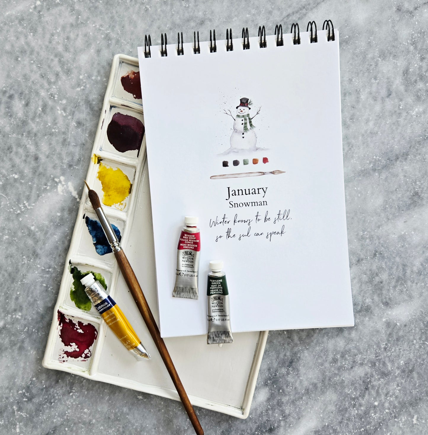 Workbook 12 Months of Watercolor