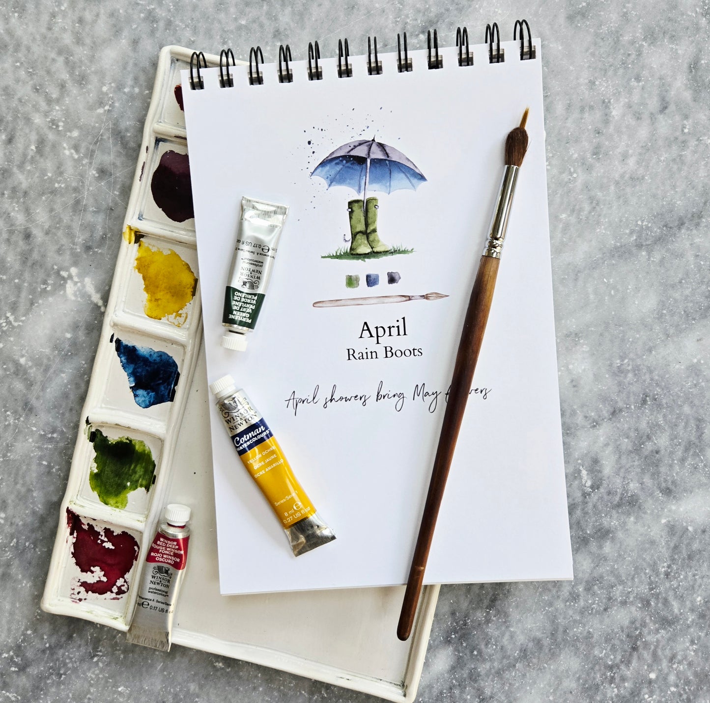Workbook 12 Months of Watercolor