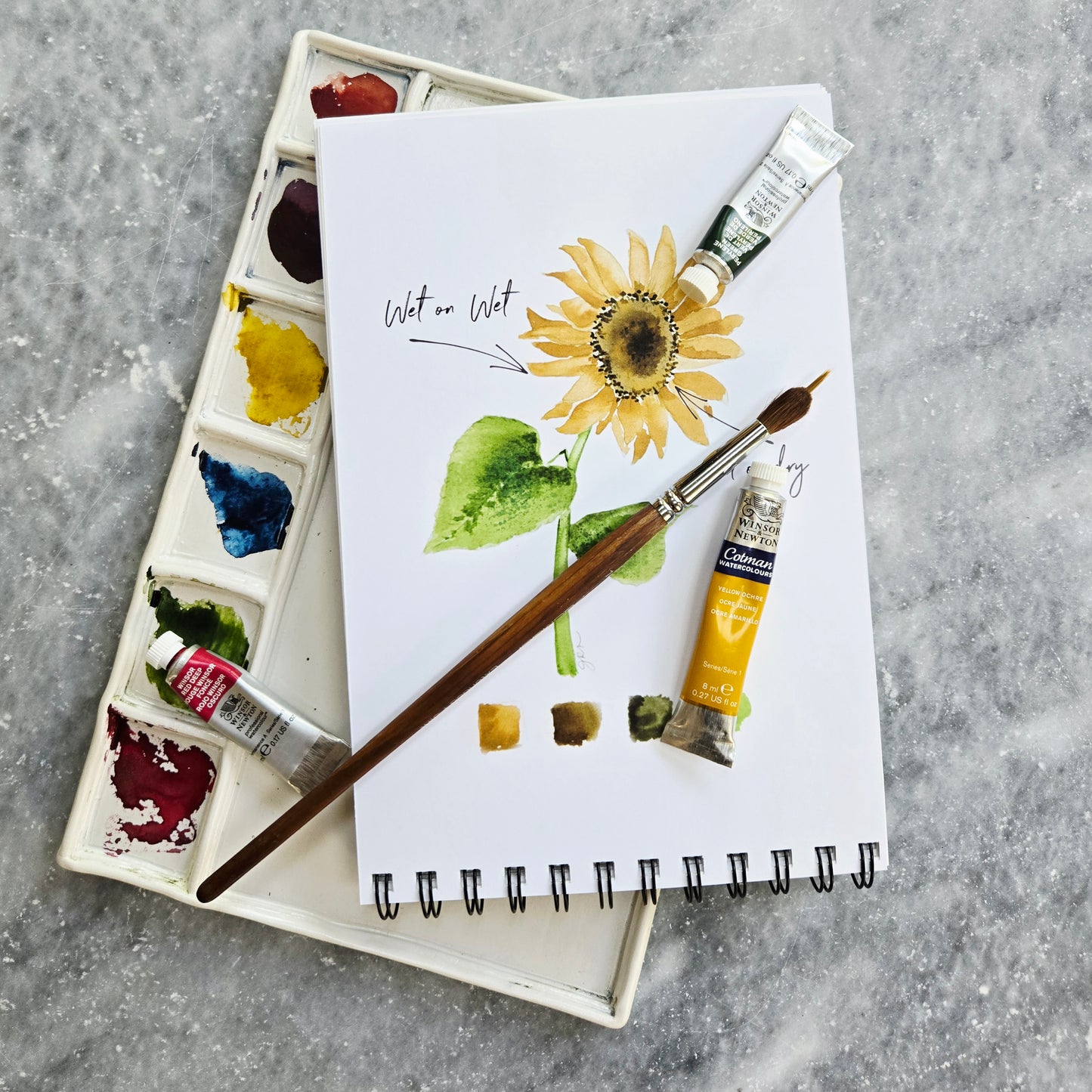 Workbook 12 Months of Watercolor