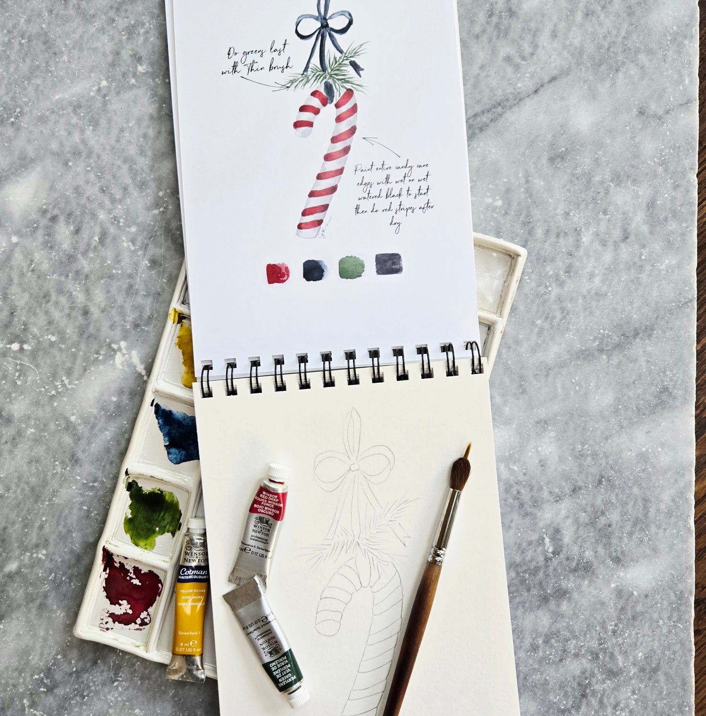 Workbook 12 Months of Watercolor
