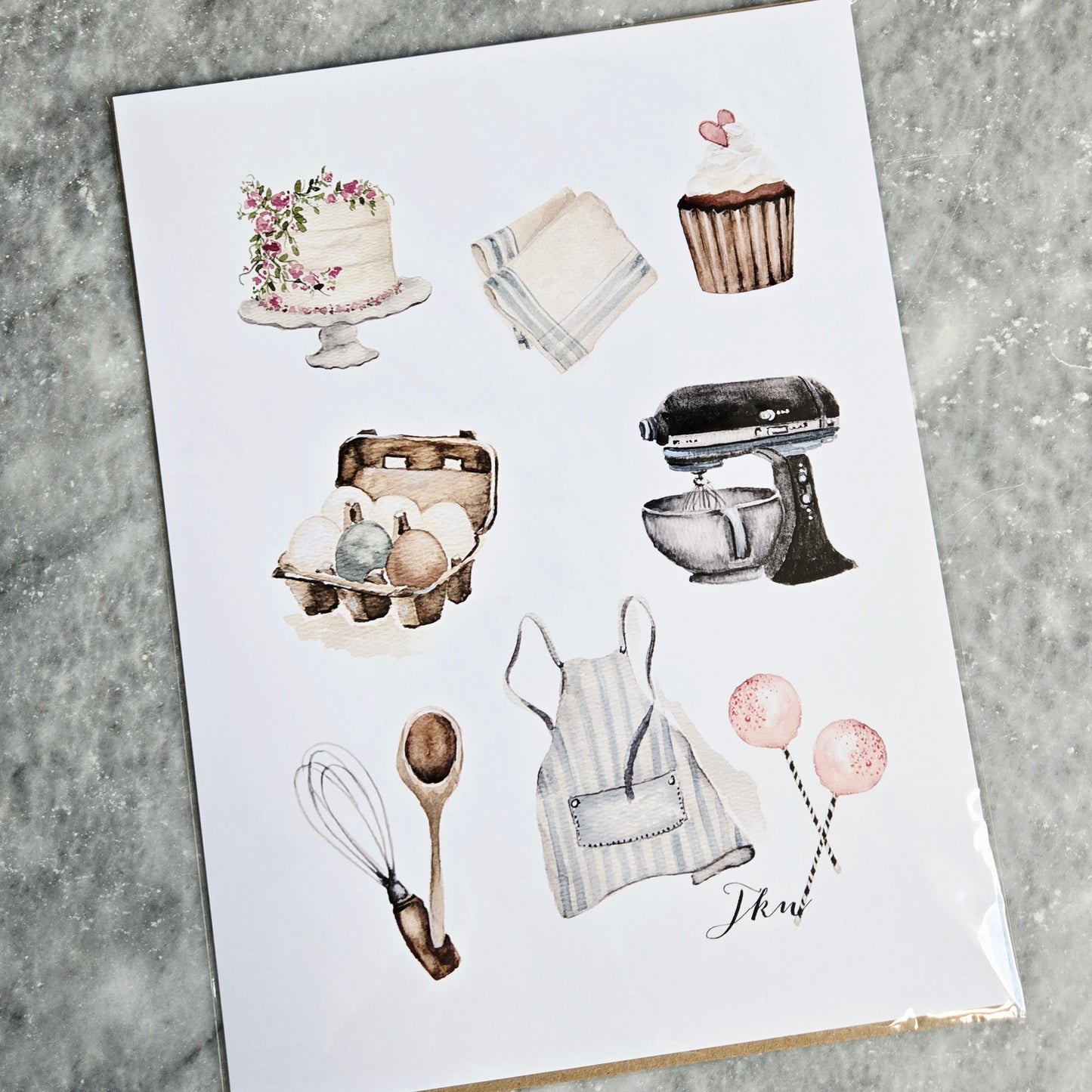 Baking Print