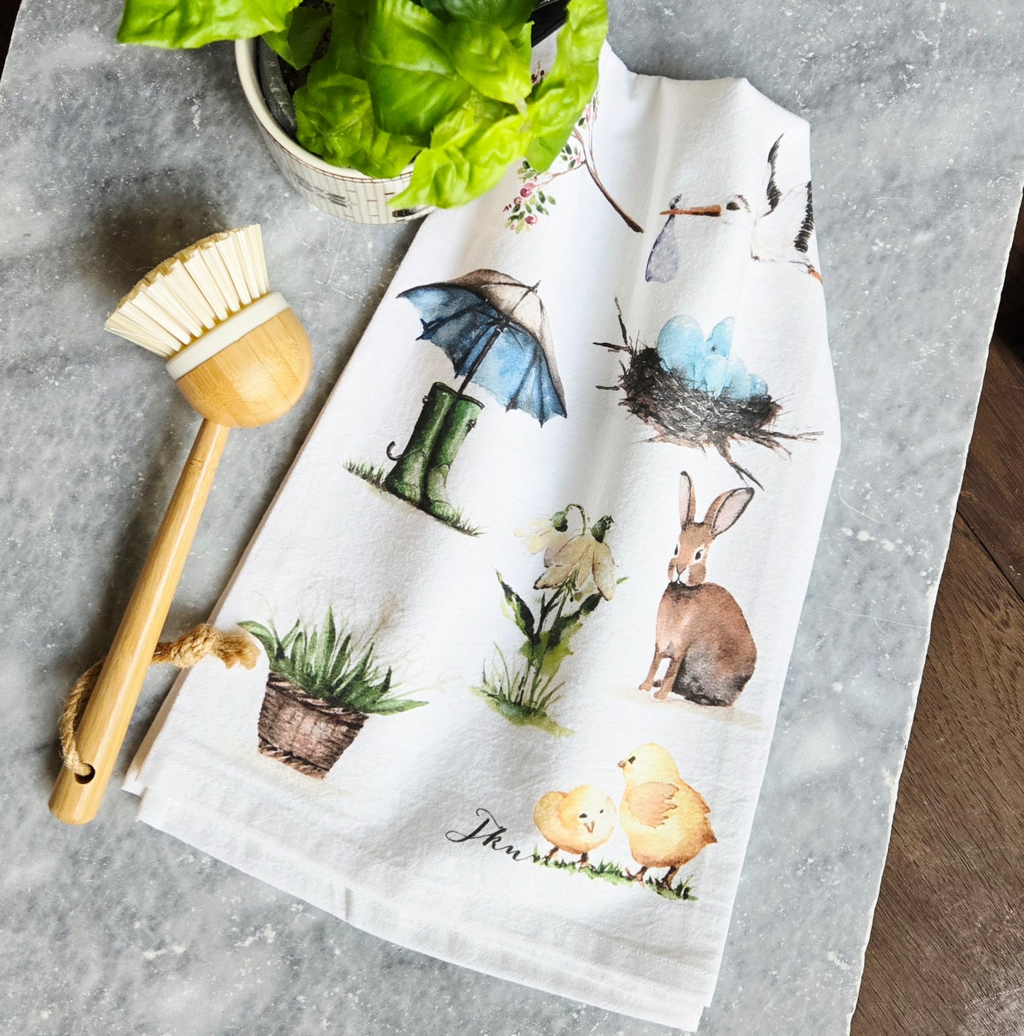Spring Tea Towel