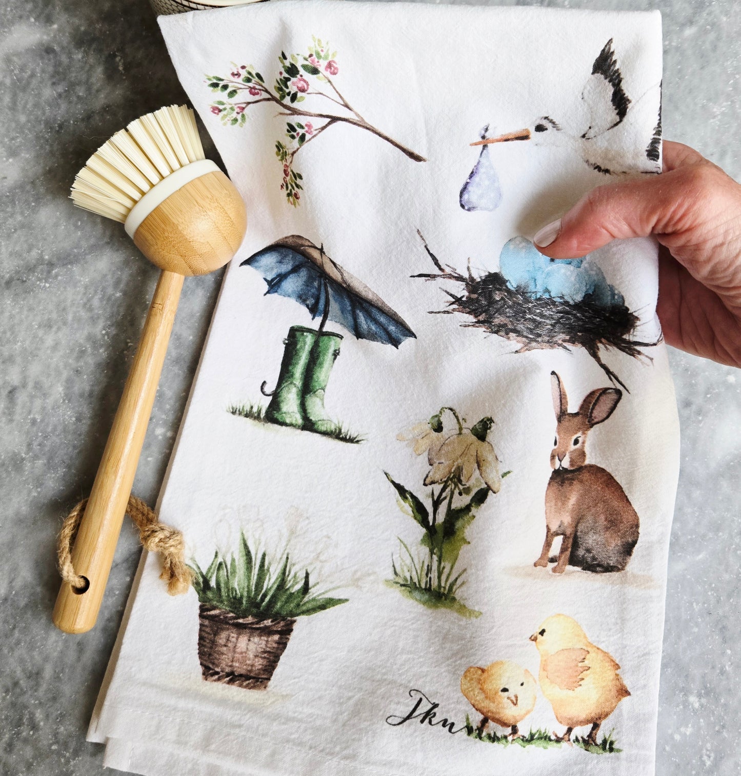 Spring Tea Towel