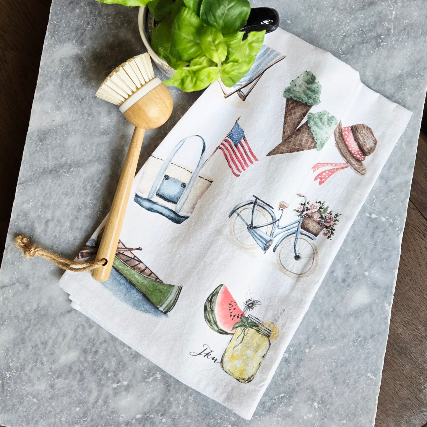 Summer Tea Towel