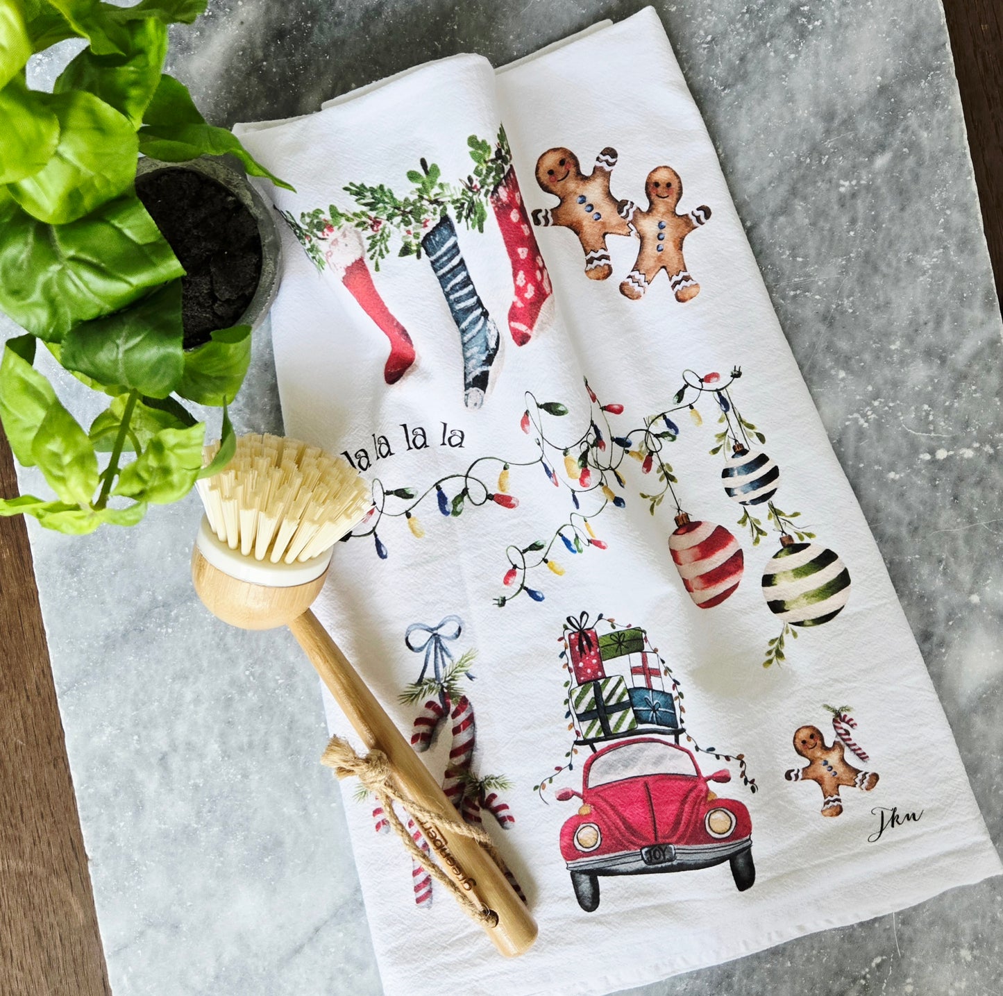 Christmas Fun  Tea Towel