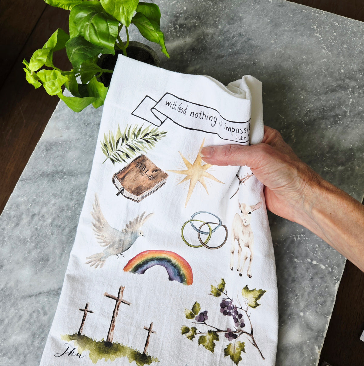 Faith Tea Towel