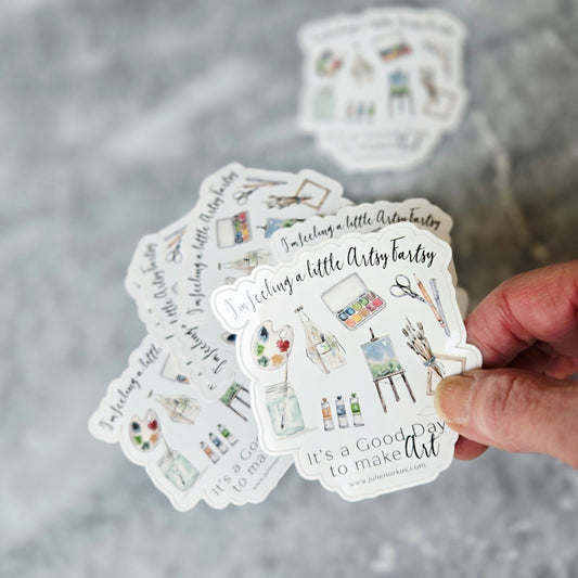 Artsy Fartsy Sticker