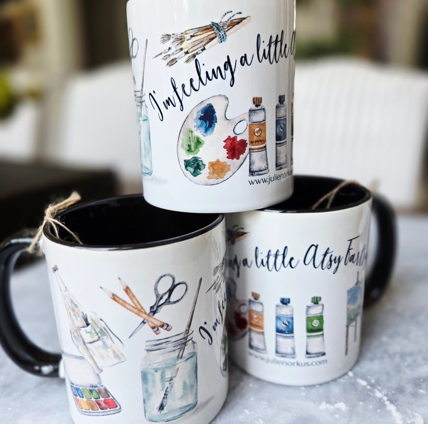 Artsy Fartsy Mug/ Tool Cup