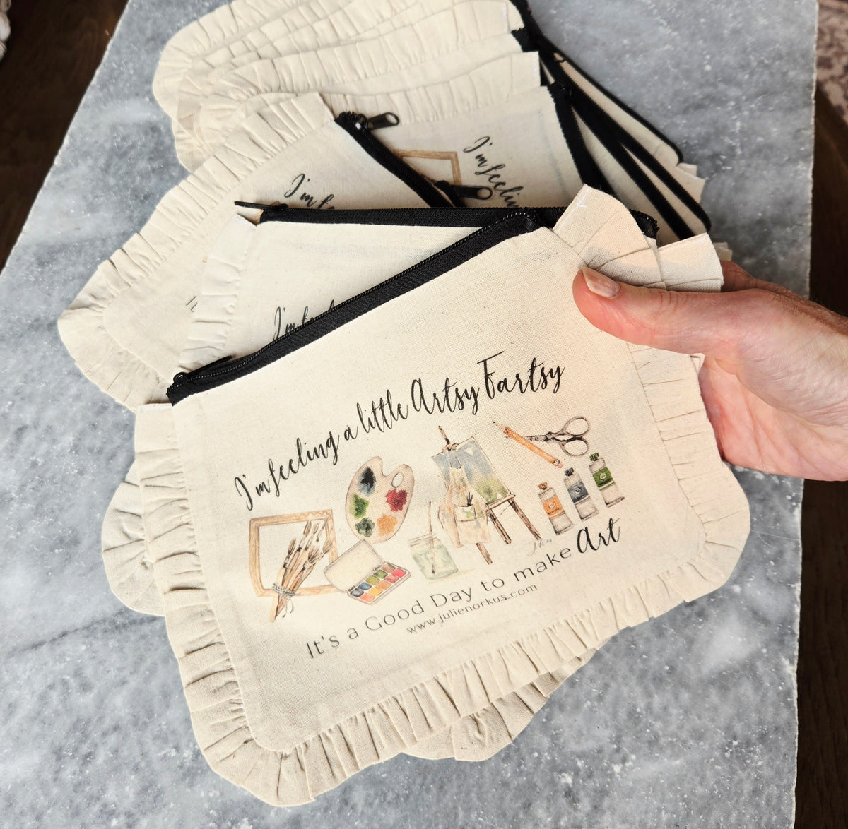 Artsy Fartsy Supply Zipper Pouch