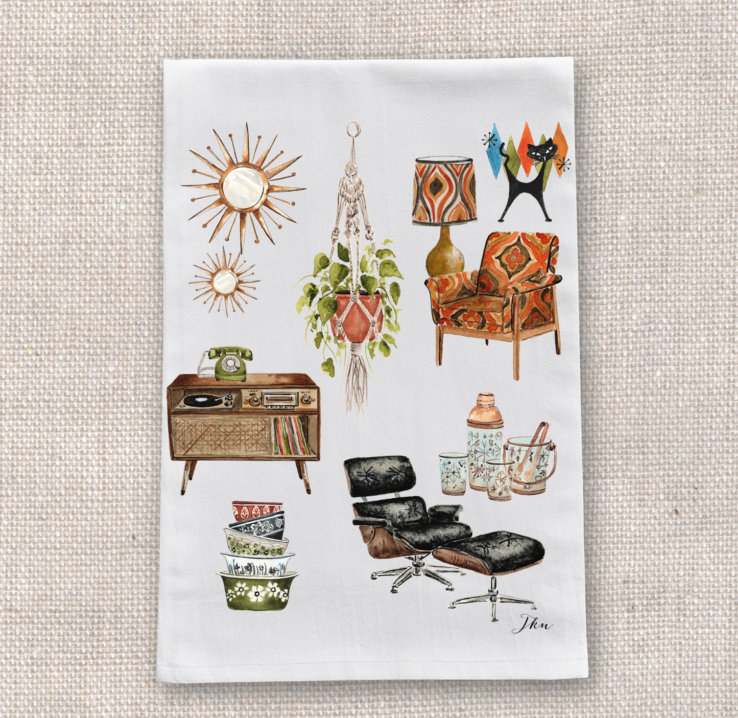 MCM Tea Towel