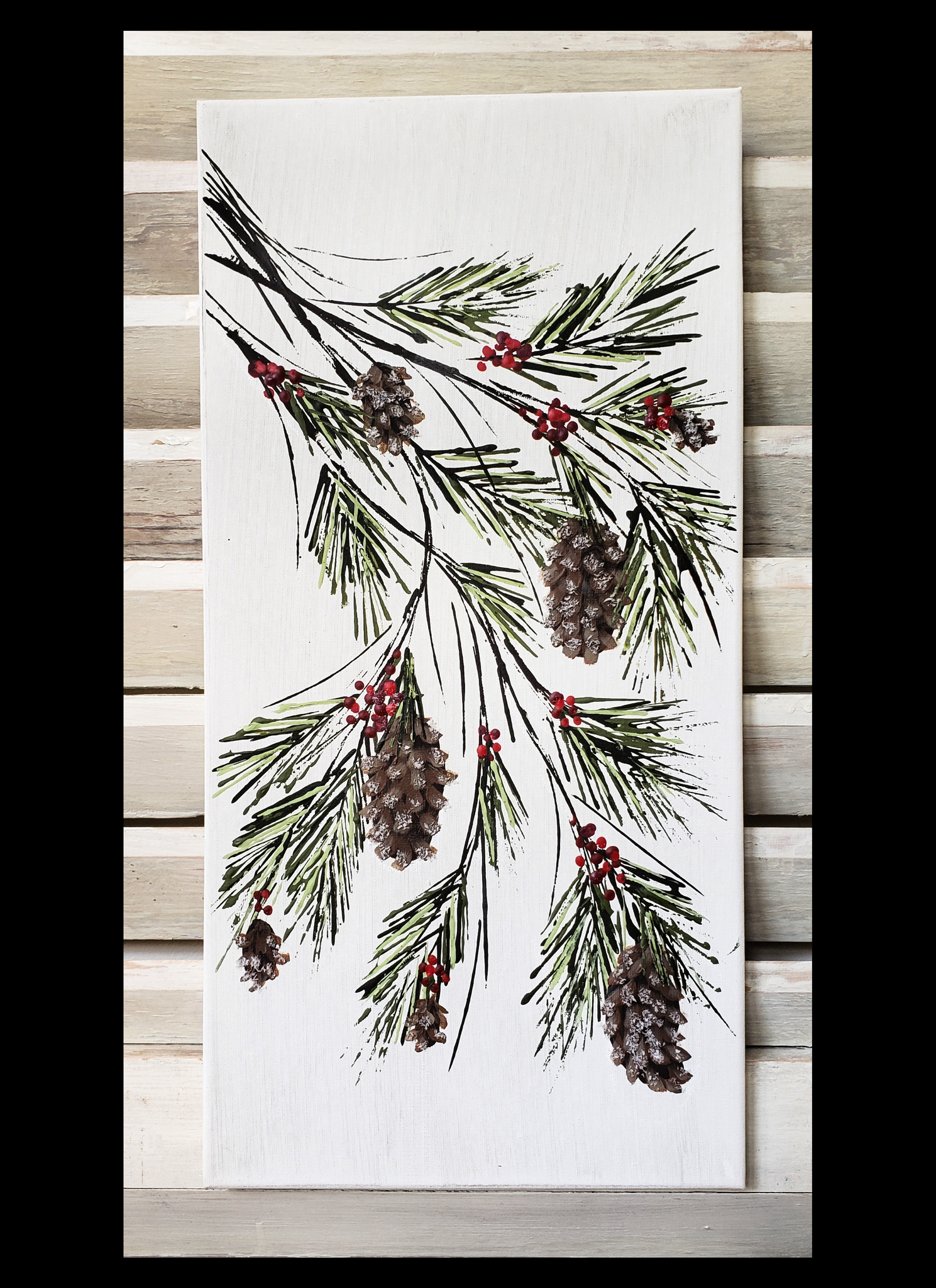 #2 Workshop Winter Pine Cone Branches November 30th