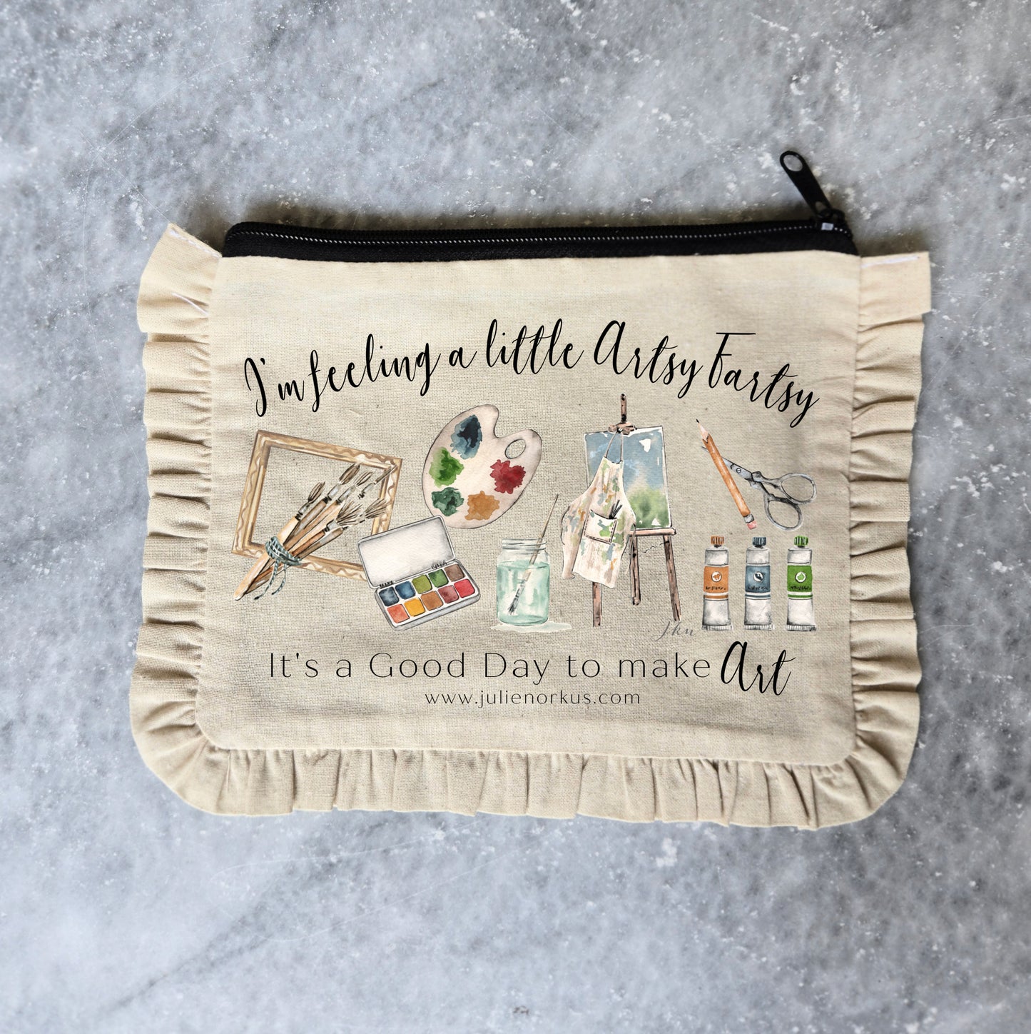Artsy Fartsy Supply Zipper Pouch