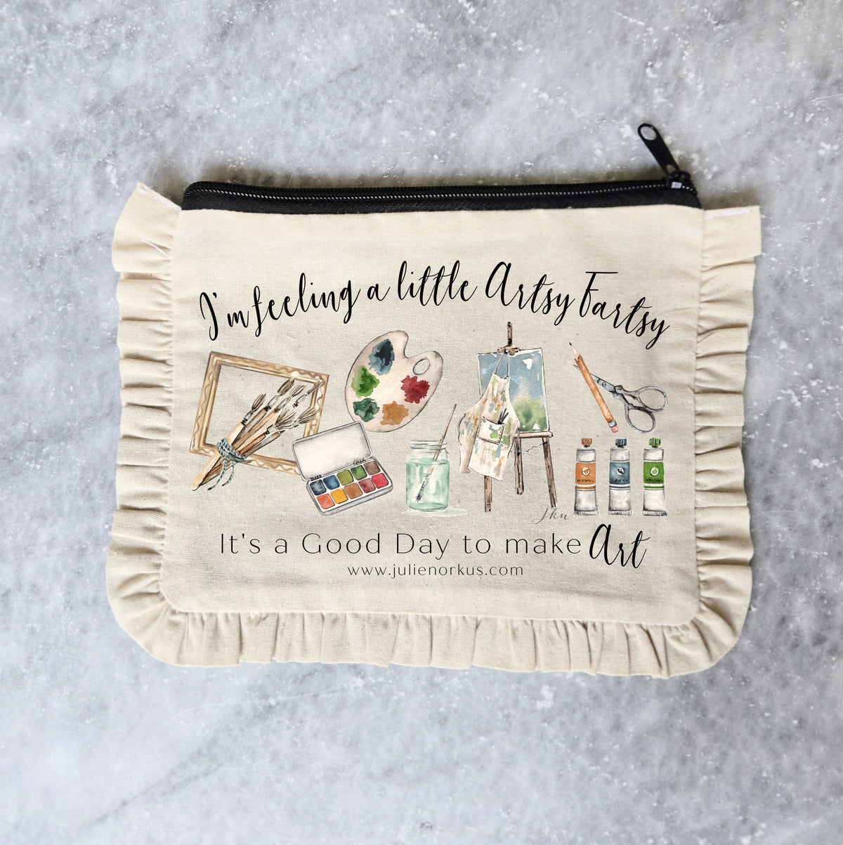 Artsy Fartsy Supply Zipper Pouch