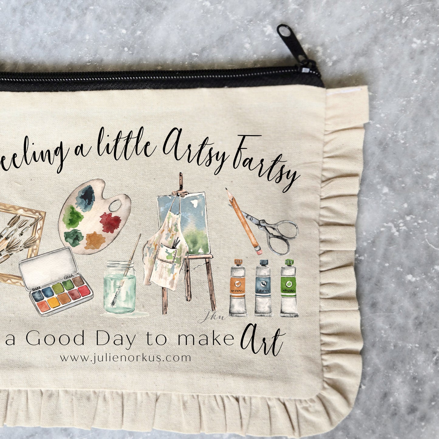 Artsy Fartsy Supply Zipper Pouch