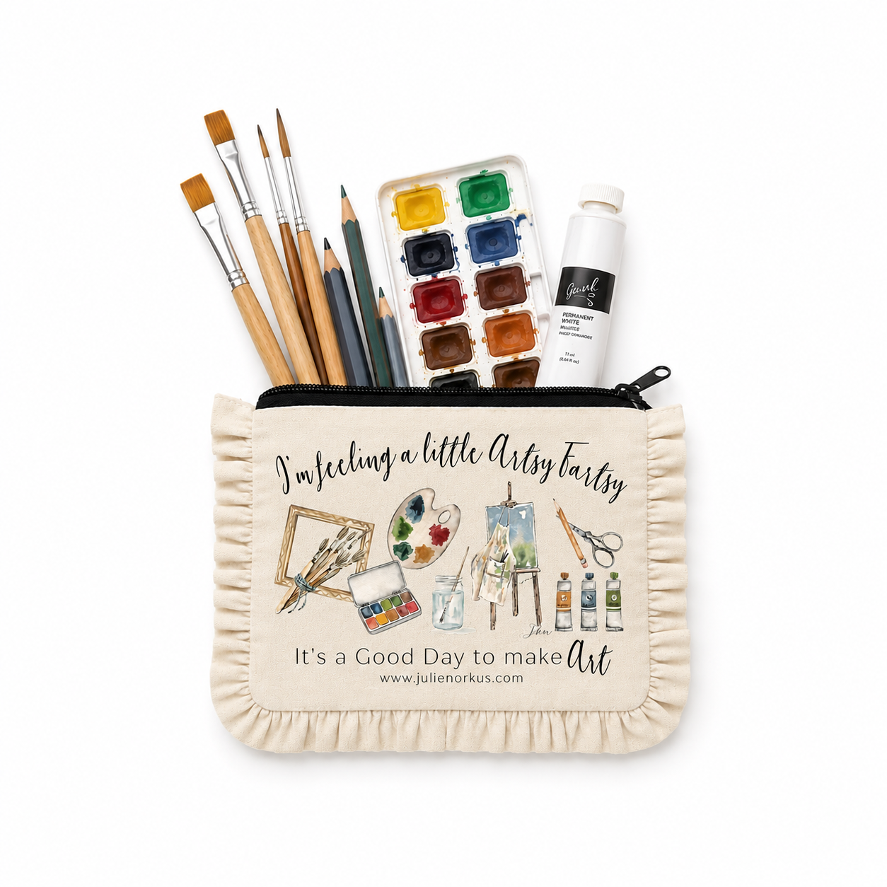 Artsy Fartsy Supply Zipper Pouch