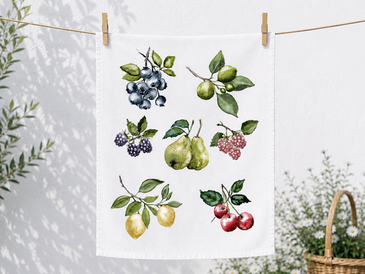Fruit Tea Towel