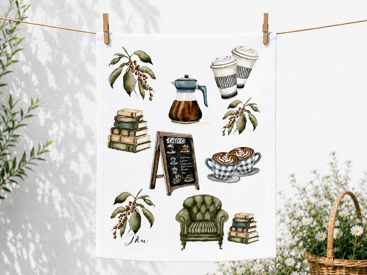 Coffee Tea Towel