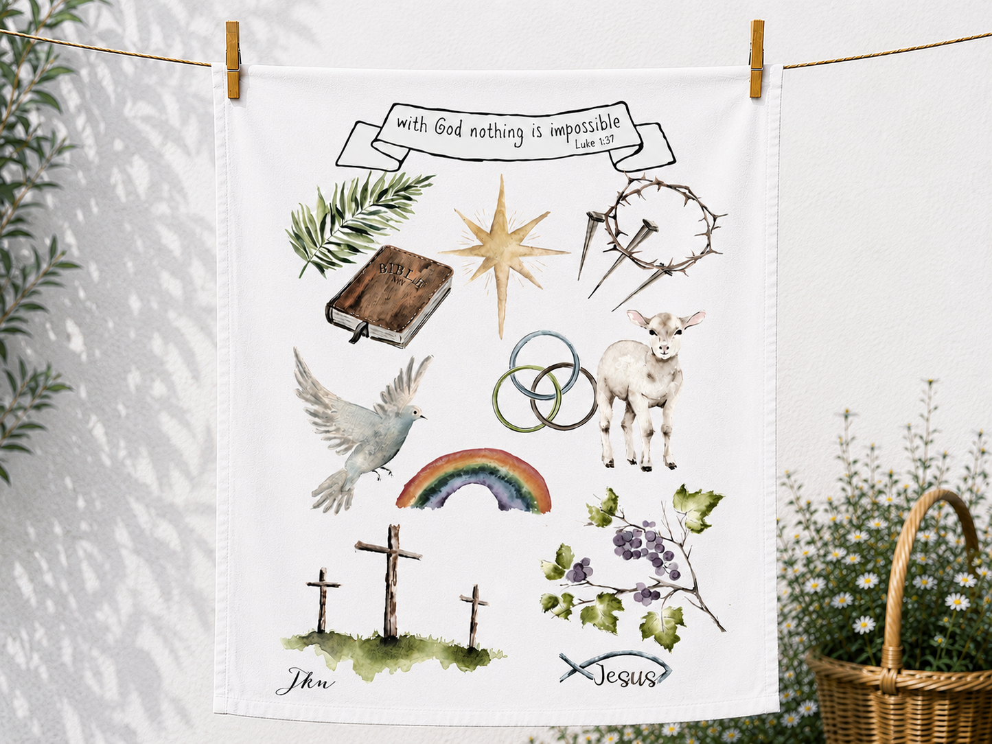 Faith Tea Towel