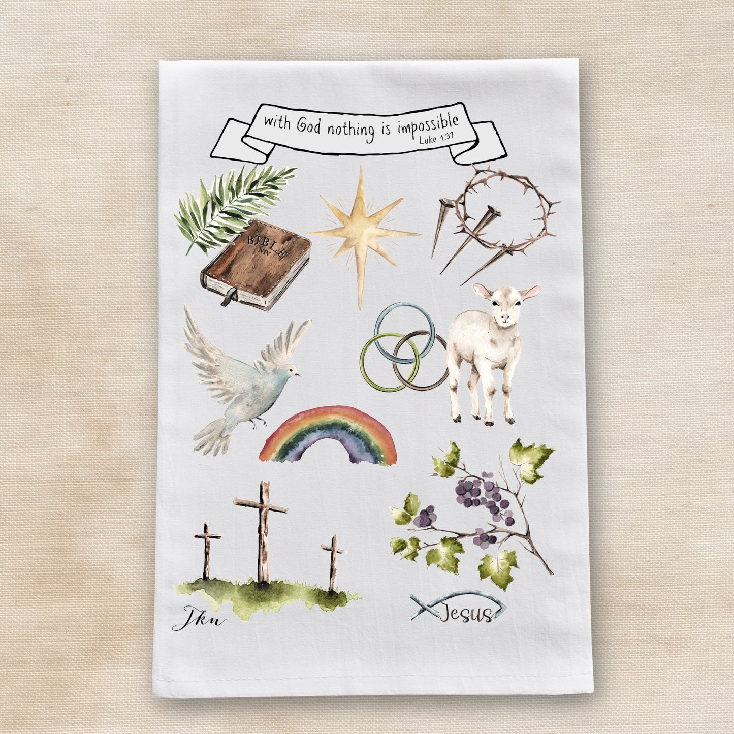 Faith Tea Towel