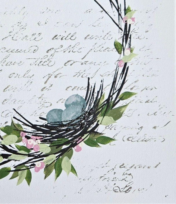 St Charles Women's Club  Spring Wreath #2