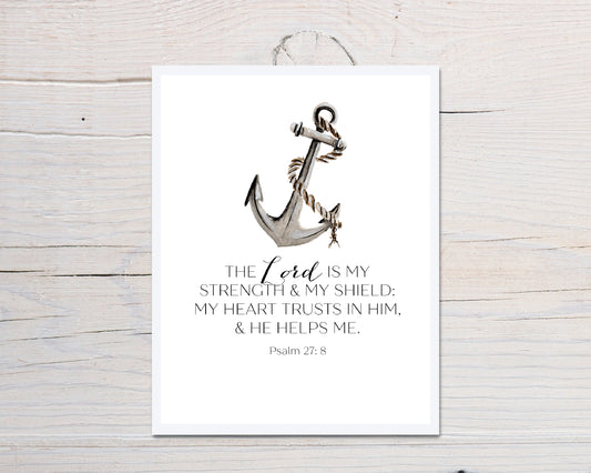 Anchor Scripture Card