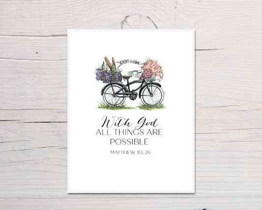 Bike Message Scripture Card