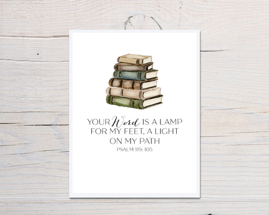 Books Scripture Card