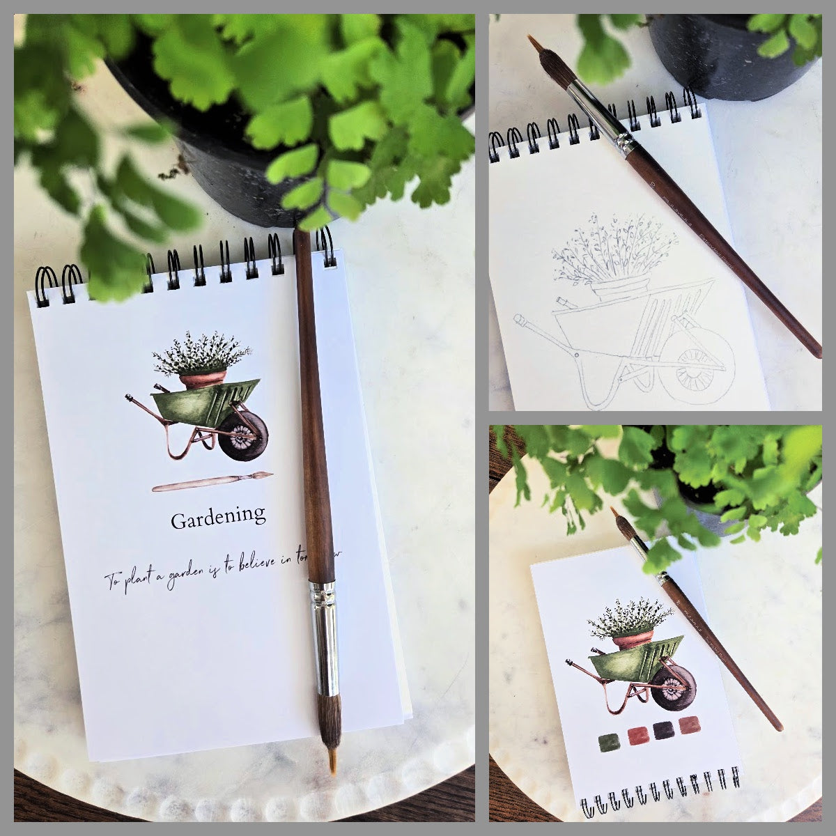 Workbook Leisure Activities Watercolor