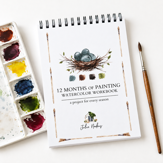 Workbook 12 Months of Watercolor