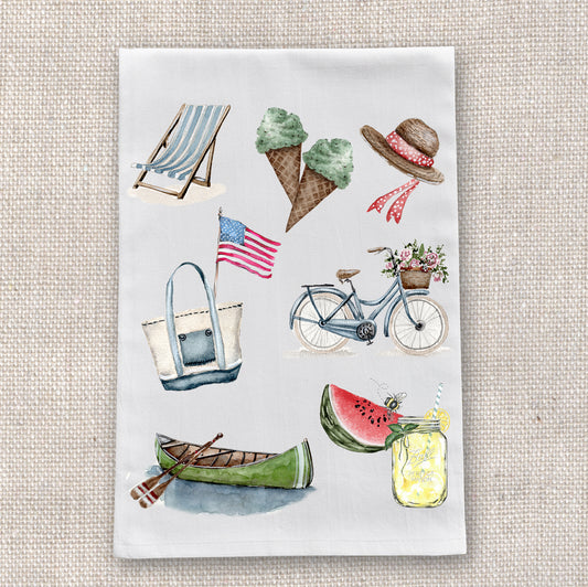 Summer Tea Towel