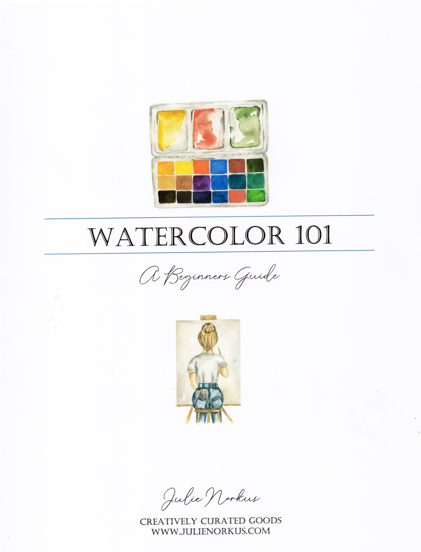 Watercolor 101 Workshop April 23rd