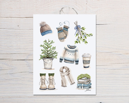 Winter Collage
