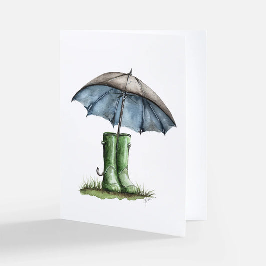 Rainy Day Note Card