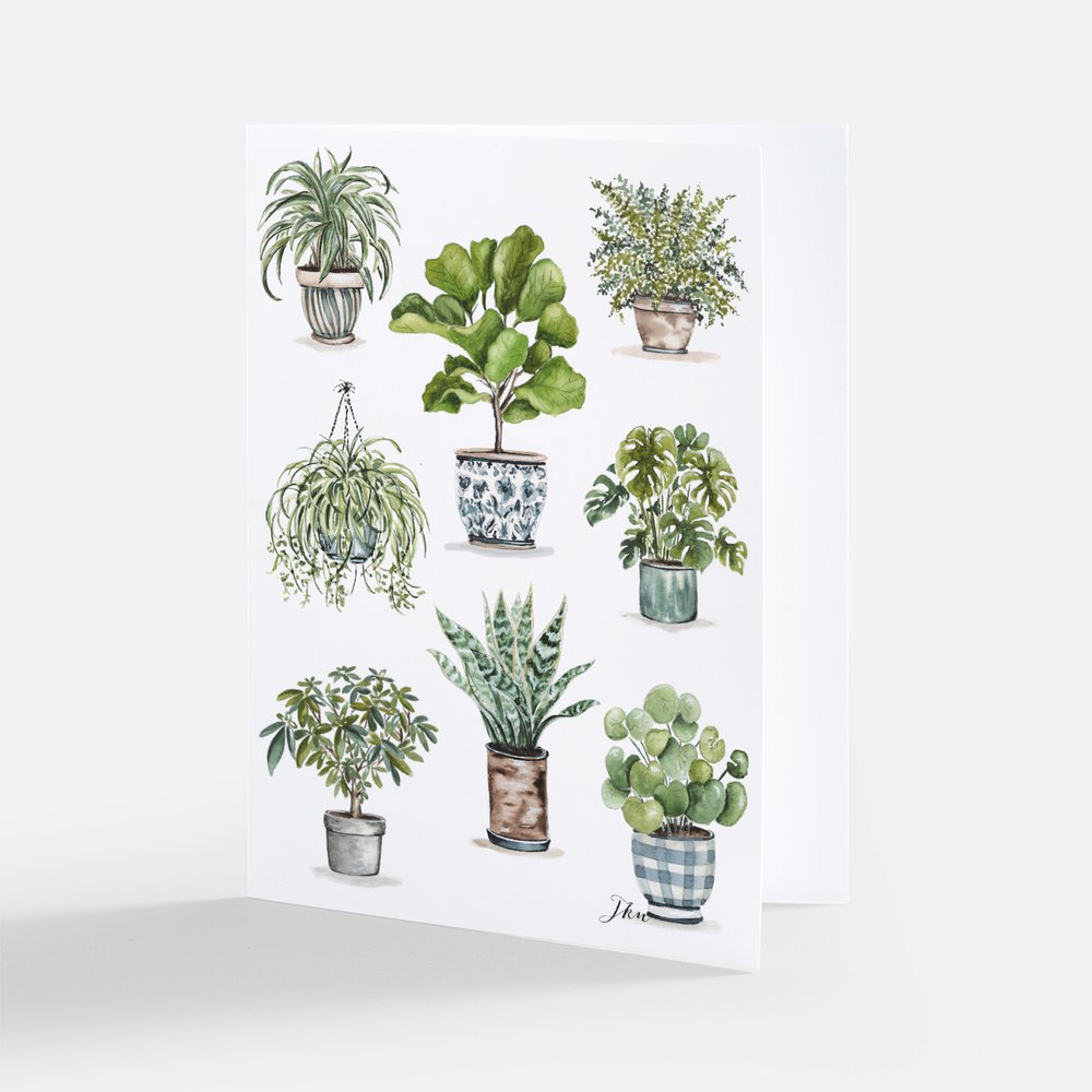 Plant Lady Notecard
